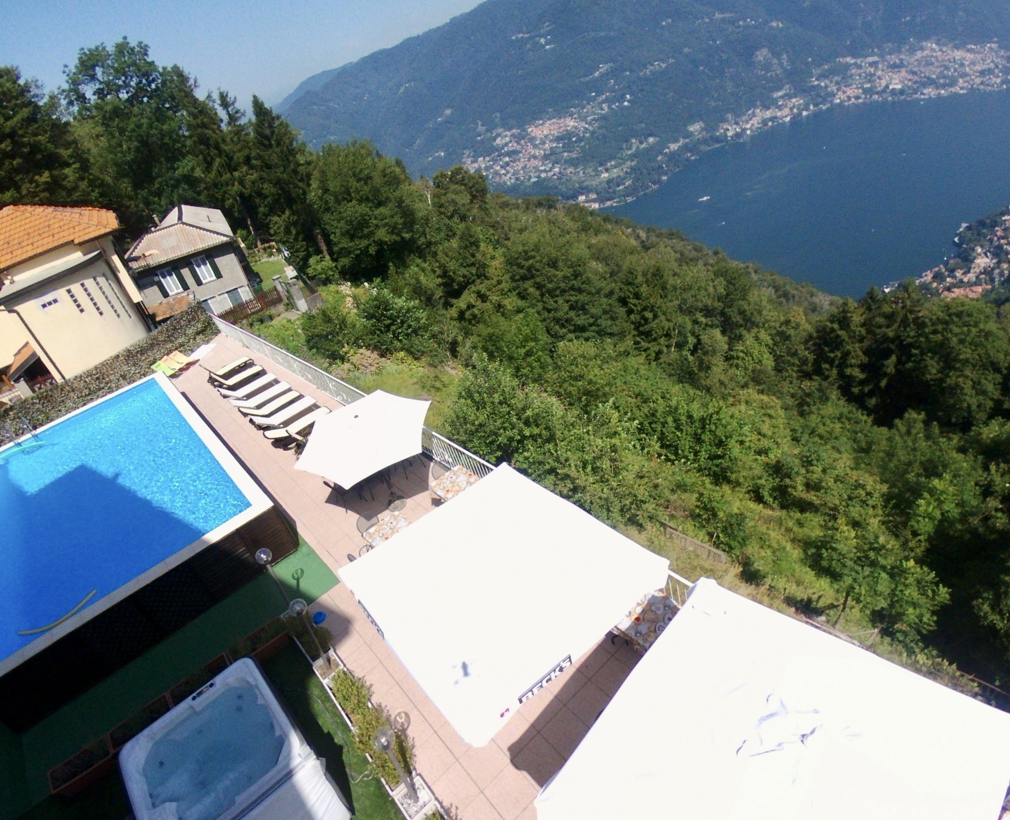 Hotel Paradiso Como Brunate Kültér fotó